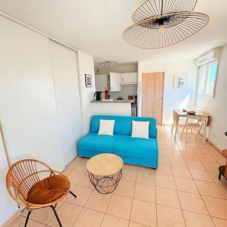 Le Balcon De Saint-clair, Joli T2 Centre, Climatise, Parking Prive شقة سُت