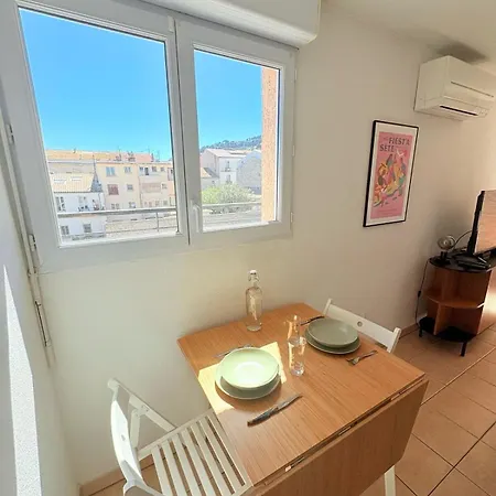 شقة Le Balcon De Saint-clair, Joli T2 Centre, Climatise, Parking Prive سُت