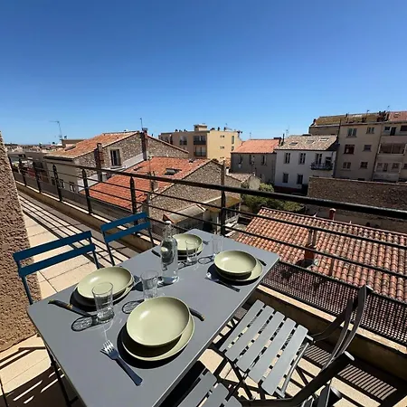 #sete T2 Clim & Balcon Vue Mont Saint Clair Sète