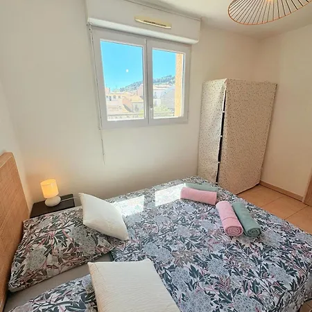 דירה #sete T2 Clim & Balcon Vue Mont Saint Clair