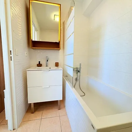 #sete T2 Clim & Balcon Vue Mont Saint Clair דירה Sète