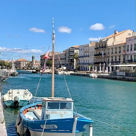 Le Balcon De Saint-clair, Joli T2 Centre, Climatise, Parking Prive Sète