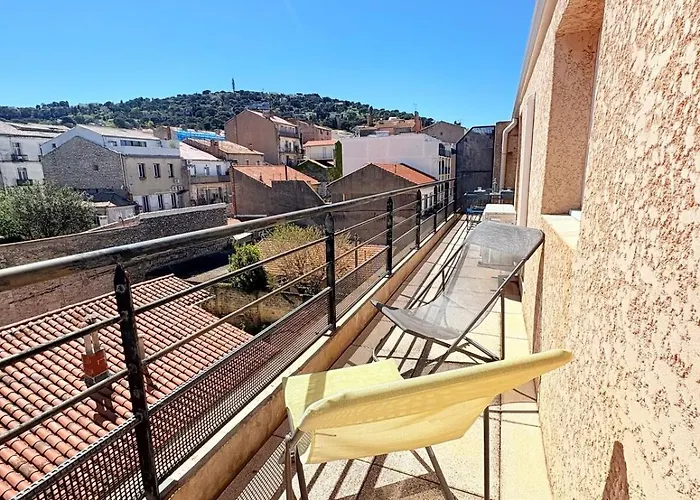 Le Balcon De Saint-clair, Joli T2 Centre, Climatisé, Parking Privé