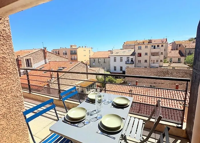#sete T2 Clim & Balcon Vue Mont Saint Clair *